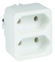 Schuko Adapter 2 X 2 Pin Euro