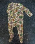 Cotton On White Running Man Onesie 3 6M