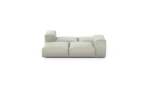 Double Lounger - Linen - Stone - 199CM X 168CM