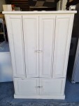 White Wooden Tv Unit