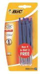 BIC Clic Medium 4+3 Blue Ink