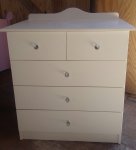 Classic Nursery Chest Strand Five-drawer Supawood Dresser