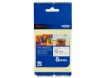 Non Laminated Tape 8M X 12MM Black On White