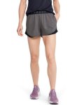 Women's Ua Play Up Shorts 3.0 - Carbon Heather Sm