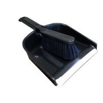 Dust Pan Set – Black – BRBR-2139