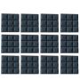 Echo-less Acoustic Foam Panel Mushroom Profile 12 Pack