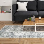 Silkwhisper Printed Carpet Glacier Frost - Large 200 X 300CM