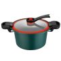 Micro Pressure Cooker 24CM 3.5L Stainless Steel Nonstick Stew Pot