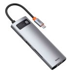 Baseus Metal Gleam Series 6 IN1 Multifunctional USB Type-c Hub Station