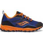 Saucony Boy's Peregrine 12 -navy orange - UK4.5