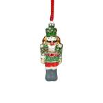 Nutcracker Glass With Green Hat 6X4X14CM