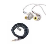 Linsoul Tangzu Wan'er S.g II In Ear Monitor Hifi Wired Earbuds 10MM Dynamic Driver Pet Diaphragm Gaming Iem Earphones Clear Whit