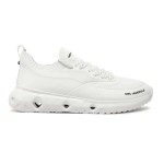 K knit Run Knit Sock Sneaker -white