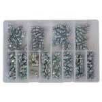 Kit Imperial & Metric Grease Nipples 260 Pieces