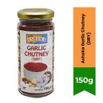 Garlic Chutney Dry Lasun Chutney 150G - Spicy Condiment For Vada Pav Chaat & Snacks Bold Savory Flavor Kick South Africa India B