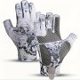 1pair Fishing Gloves For Men And Women Sailing Kayaking And Rowing Gloves With UV And Sun Protection
