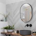 Odessa Aluminium Mirror Black Small Large - Large