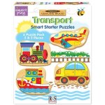 02 – 3 Pce Rgs Transport 6 Puzzles