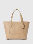Christina Classic Panel Large Tote Bag - 0 Nude