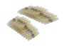 100 Yellow Waterproof Self Solder Heat Shrink Electrical Connector XL