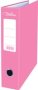 A4 Board Lever Arch Files 80MM Pink 10 Pack