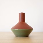 Momo Candle Holders - Colours - Olive Squat 11CM X 11CM