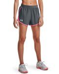 Women's Ua Fly-by 2.0 Shorts - Pitch Gray LG