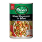 Rhodes Mixed Vegetables In Brine 410G
