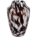Brown Marbled Art Vase