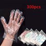 100/300pcs Plastic Disposable Gloves For Cooking And Cleaning