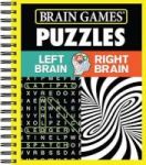 Brain Games Right Brain Vs Left Brain Spiral Bound