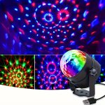USB Disco Ball Light - LED Party Lights Flashing Night Lamp With Multiple Colors For Indoor outdoor Karaoke Cars And Birthday De