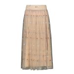 Embellished Mesh Skirt