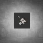 Warehouse Sign - Black - Powder Coated Aluminum