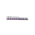 Socket Set 3 8" & 1 2" Male & Female Torx Rail