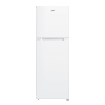 Midea 204L Top Mount Freezer White 80W