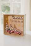 Christmas Eve Box - Red Truck Design - Large Afrikaans