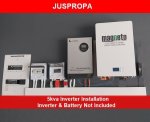 5KVA Inverter Installation By Juspropa