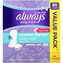 Always Pantyliners Normal Scented 80