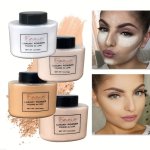 4 Colors Loose Powder Lightweight And Breathable Oil Control Powder Long-lasting Waterproof Sweat Proof And Smudge Proof Loose P