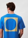 Calvin Klein Circ Graphic T-Shirt Blue - XXL Blue