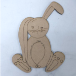 Wood Woody Bunny