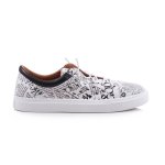 Snatch White Print - White Print 42 Leather