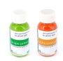 - Semi-permanent Hair Colour Powder Combo - Grape.green&orange