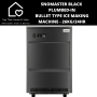 Snomaster Black Plumbed-in Bullet Type Ice Making Machine - 26KG/24HR