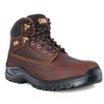 JCB Holton Hiker Steel Toe Safety Boot Brown