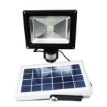 Easton 10W Solar LED Floodlight With Motion Sensor