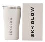 Skyglow Travel Mug Steel Tumbler With Lid Double-wall Coffee Mug Thermos - White