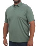 Mens Pierre Cardin Golfer - 6XL Olive
