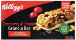 Cranberry & Linseed Granola Bar Box